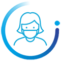 Face mask icon
