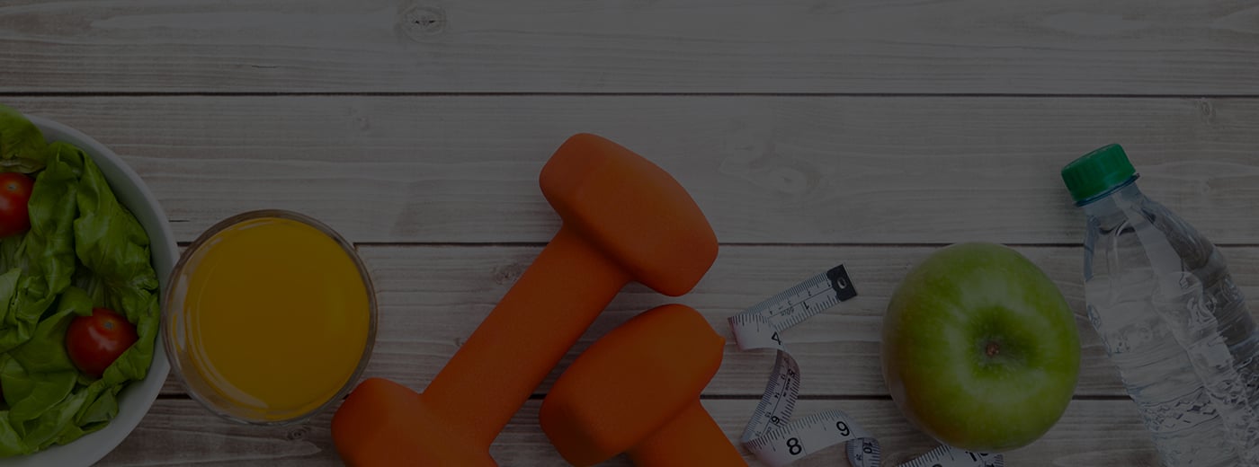 Healthy Diet Fitness Background