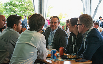 Welcome reception photo