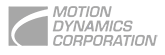 Motion Dynamics Corp. logo